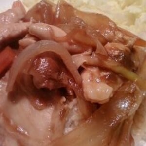 梅酒の梅で！鶏むね肉の照り焼き